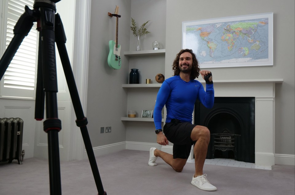 Joe Wicks has inspired millions of families to get moving whilst being cooped up indoors