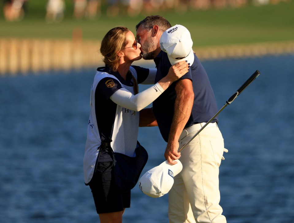 Westwood has had fiancee Helen Storey caddie for him since September 2018