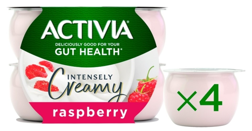 Activia Intensely creamy raspberry yogurts should be returned to stores if they have a use by date of March 31