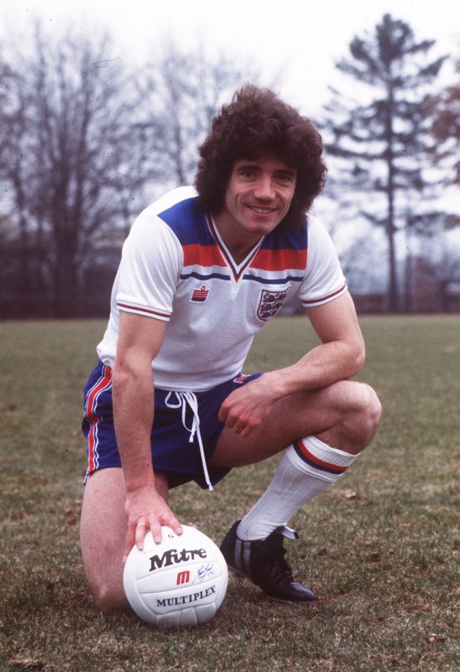 Ex-England star Kevin Keegan inspired a generation of fans to curl up in the 1970s