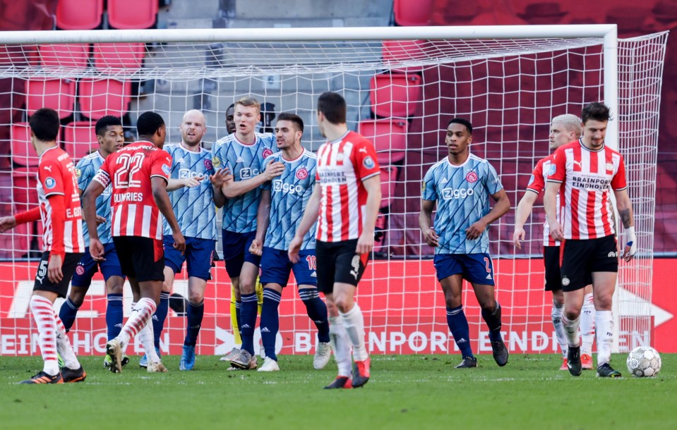 Tension on the pitch following the late penalty spilled over outside the ground after the game