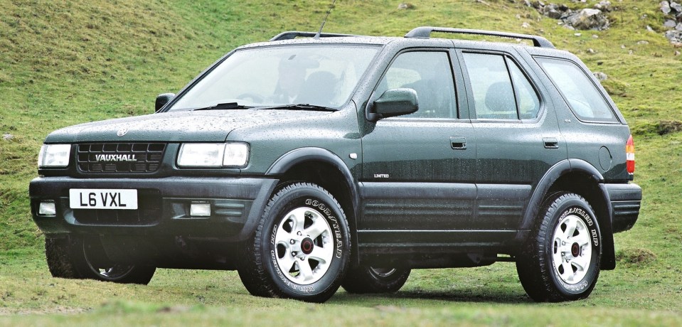 The Vauxhall Frontera was named ninth in the list