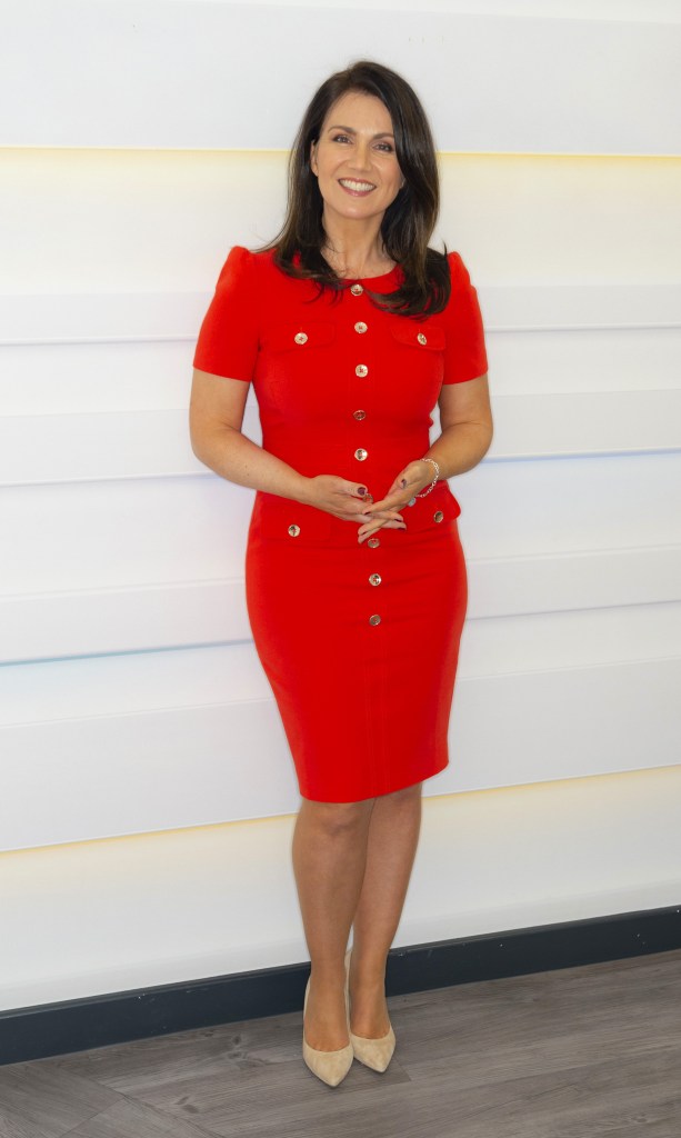 Susanna in her red dress today