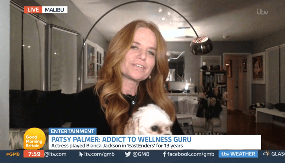 Patsy Palmer refused to carry on with a GMB interview and turned off her camera