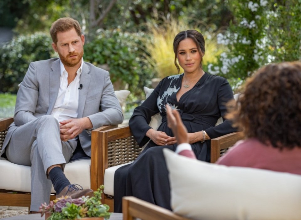 Harry and Meghan sat down for an interview with Oprah Winfrey