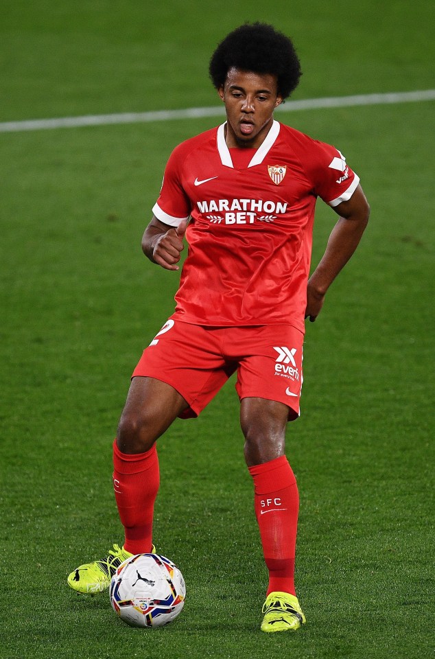 Sevilla defender Jules Kounde is a target for many clubs in the summer