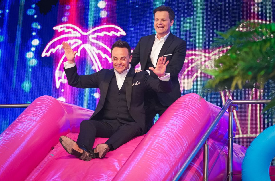 Ant and Dec remained cheeky throughout the show