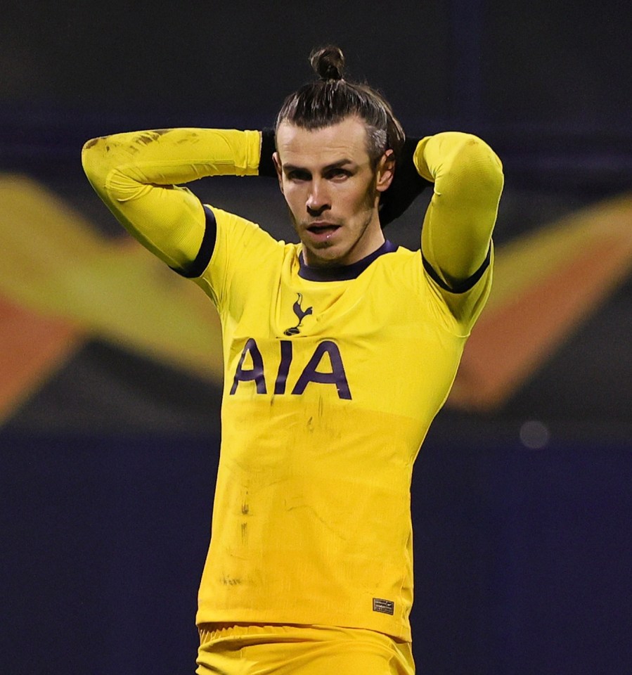 Gareth Bale also failed to impress Mourinho