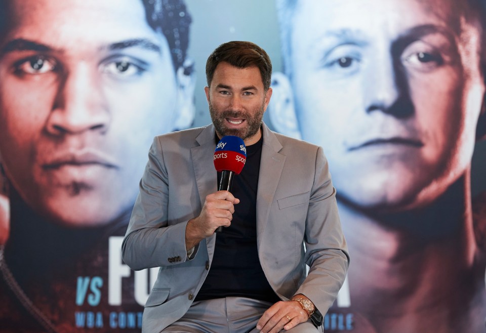 Eddie Hearn  is intrigued by the prospect of Conor Benn fighting Amir Khan