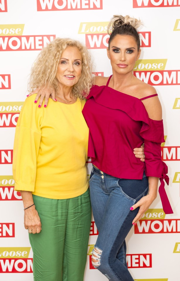 The reality star admitted her mum is 'slowing down'