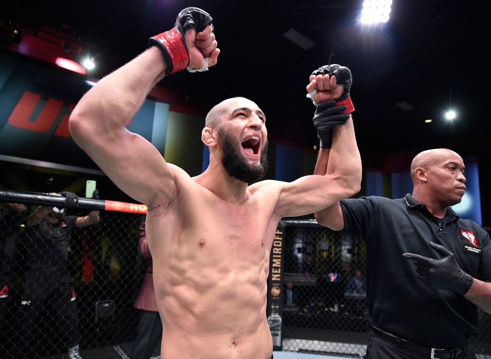 Khamzat is one of the UFC's biggest rising stars