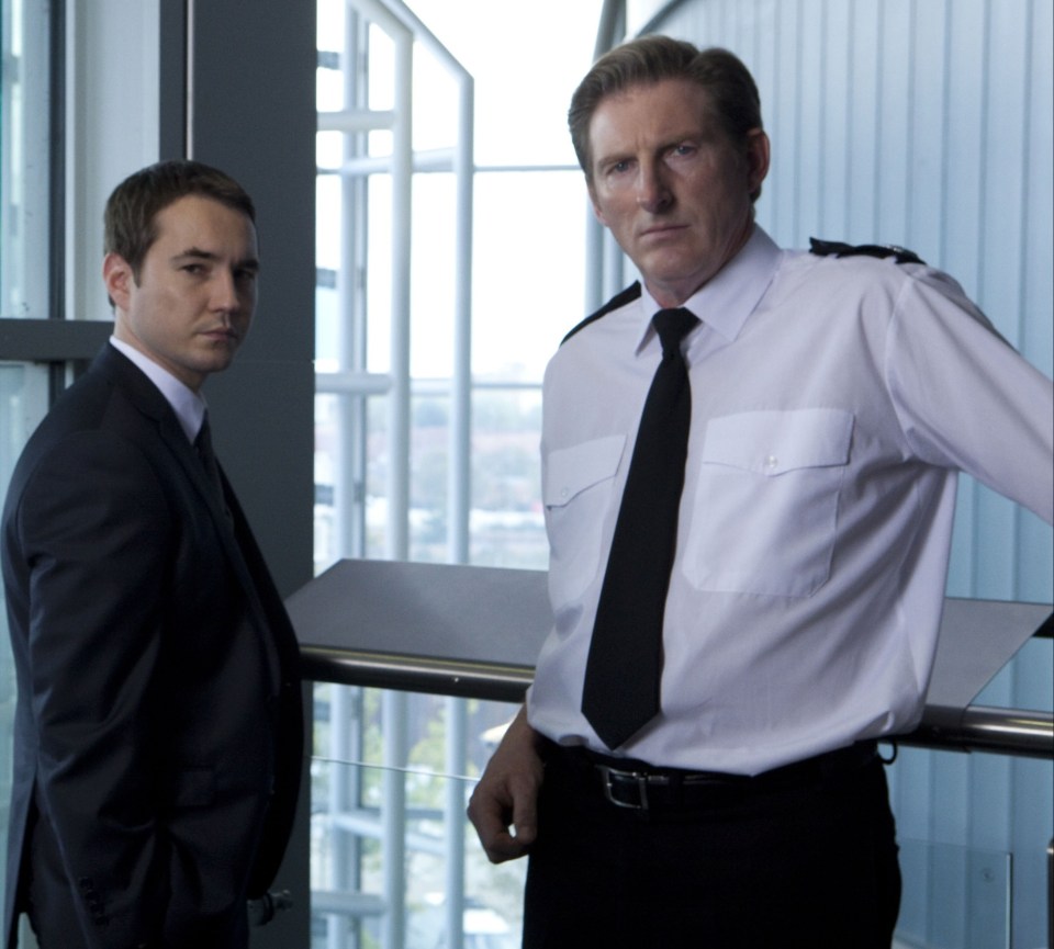 In Line of Duty, Adrian Dunbar's Ted Hastings seems (mostly) incorruptible