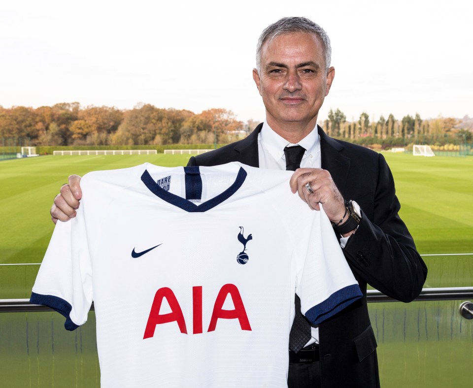 Jose Mourinho was appointed Tottenham manager back in November 2019