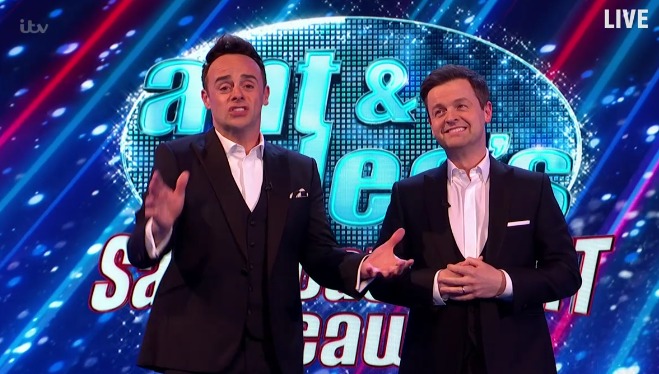 Ant McPartlin was on fire with his innuendos tonight