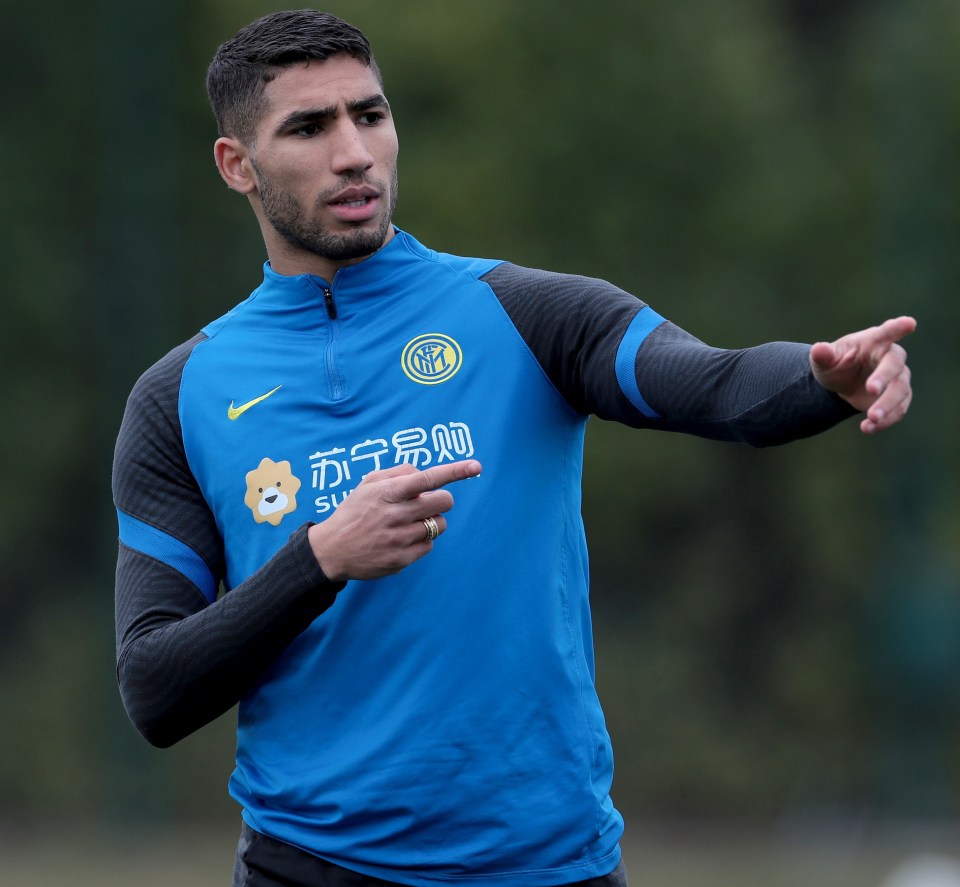 Arsenal are preparing a 'firm offer' for Inter Milan's Achraf Hakimi