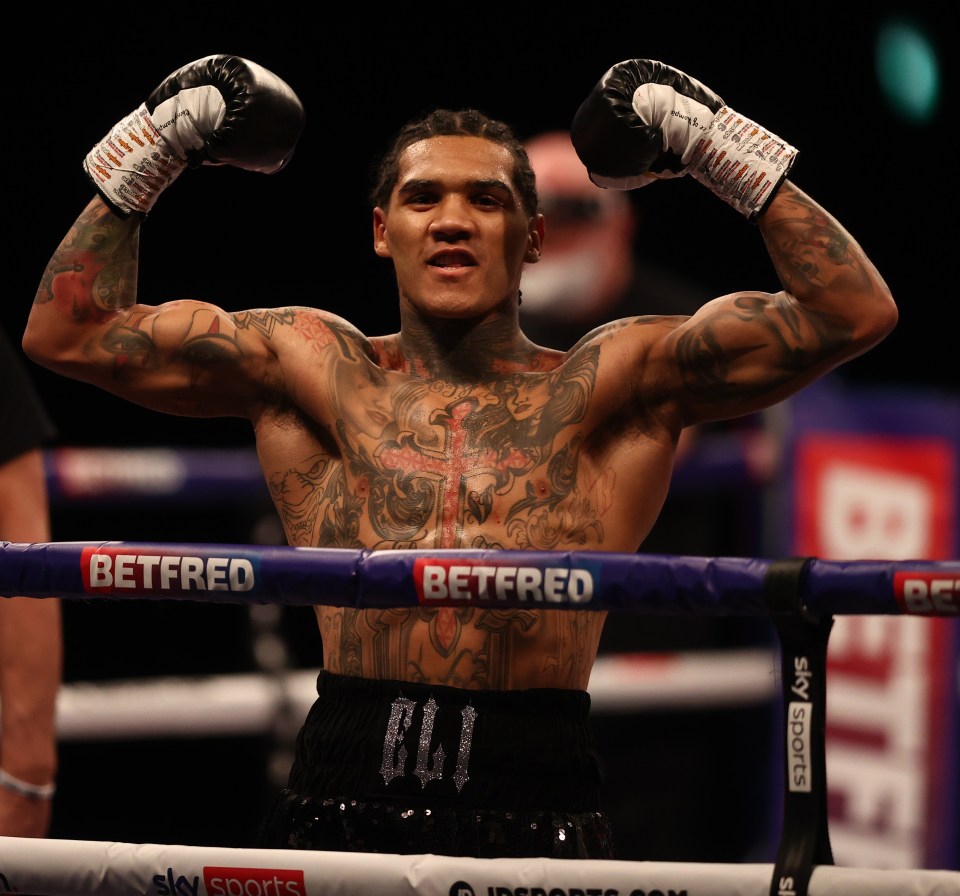 Conor Benn stormed to victory over Samuel Vargas in just 80 SECONDS