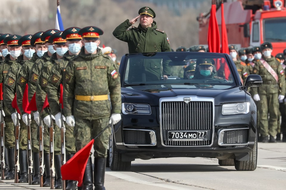 The military parade is an hugely important event for Russia