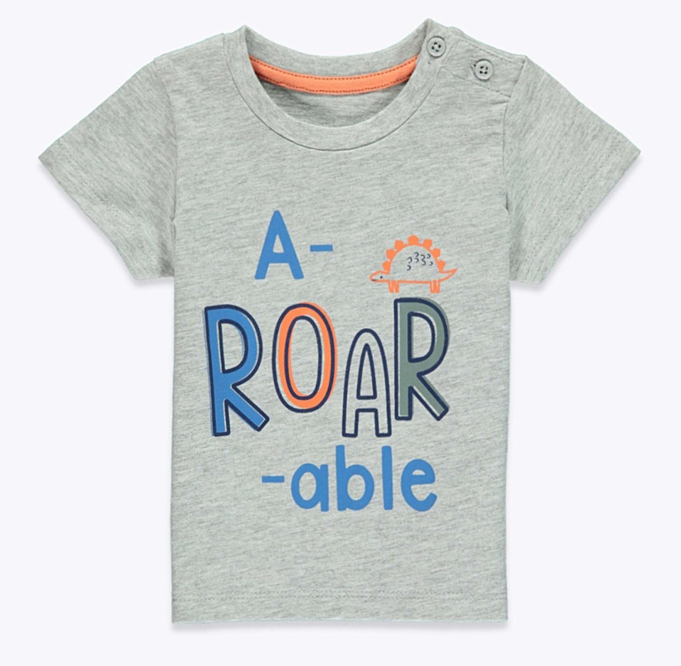 This shirt features a cute slogan that any little one could wear