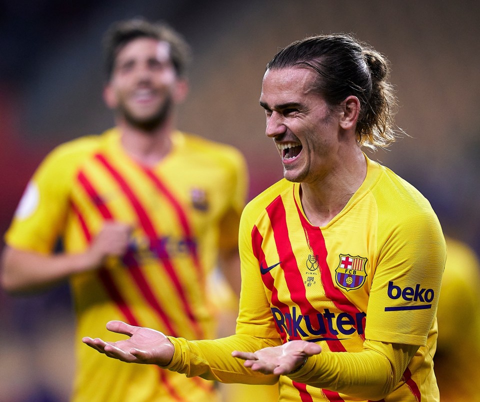 Antoine Griezmann was also on the scoresheet in thumping win