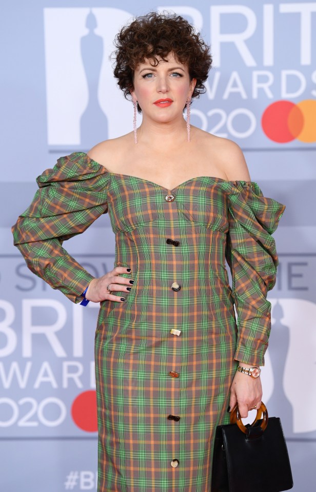 Annie pictured at the 2020 Brit Awards