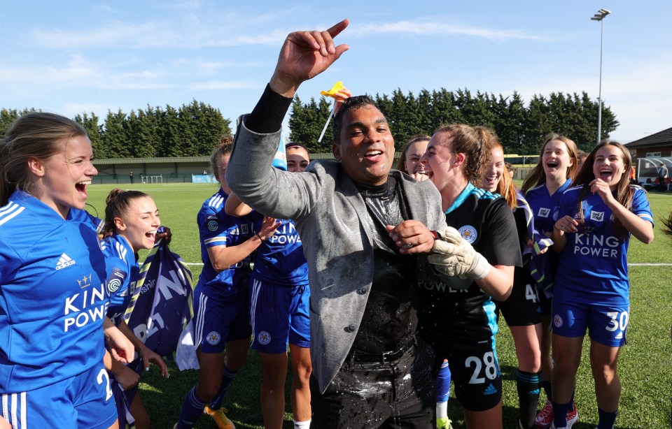 Jonathan Morgan and his Leicester City players will compete in the Women's Super League next season