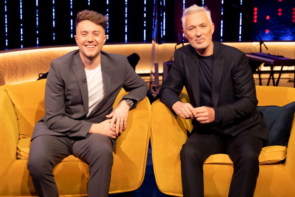 Martin and son Roman will appear on The Jonathan Ross show together this Saturday