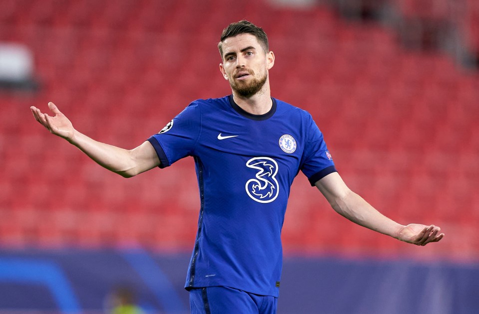 Jorginho has aimed a dig at former boss Frank Lampard