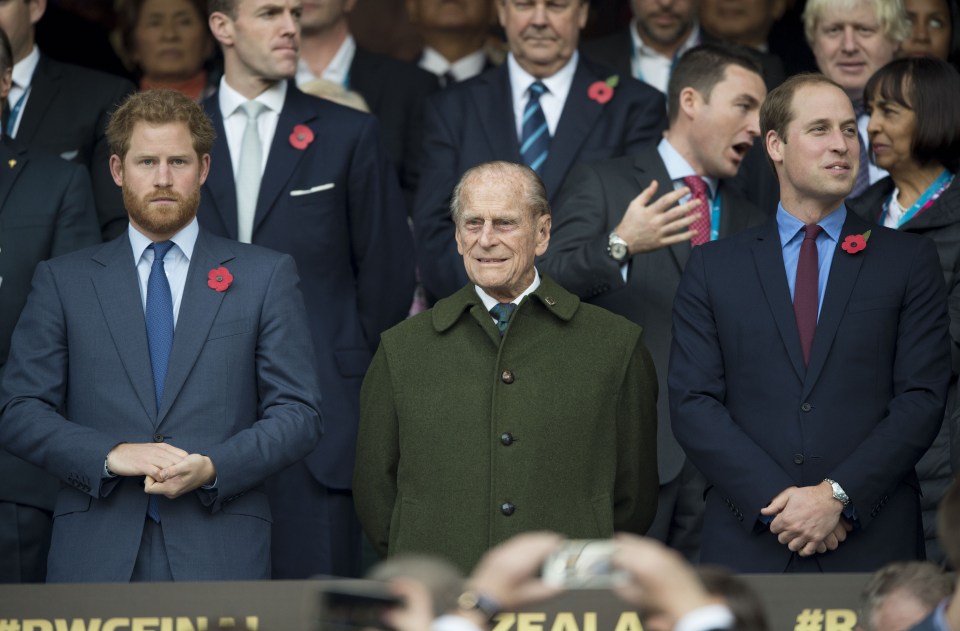 Prince Harry and William will not stand together at their grandad's funeral