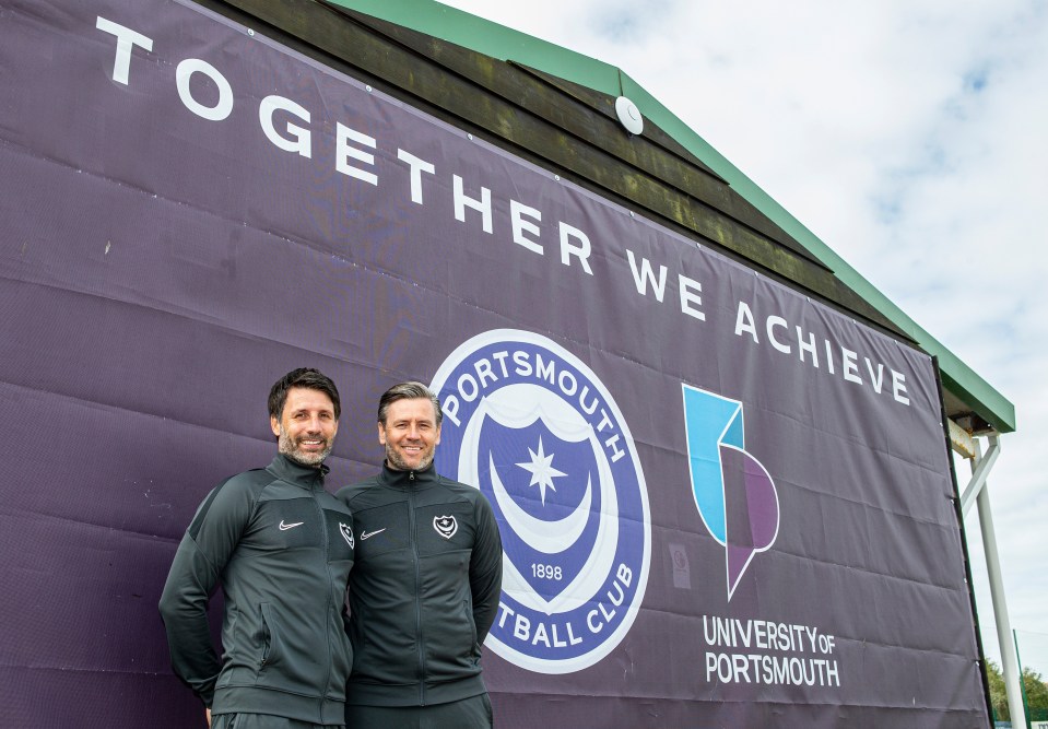 Danny and Nicky have won their first four games in charge at Pompey