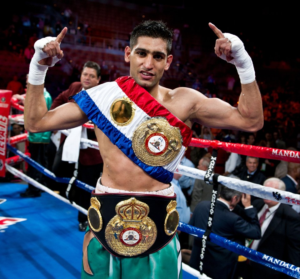 Amir Khan is a former unified world champion