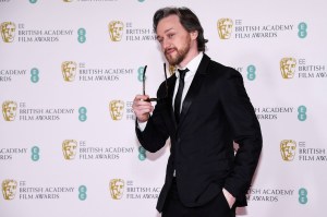  Actor James McAvoy attended 2021's BAFTA awards