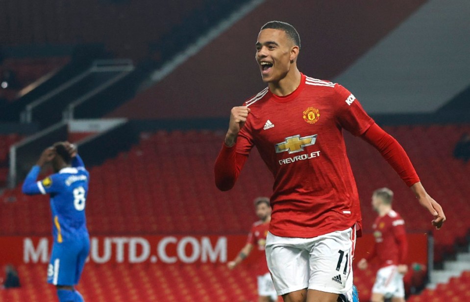 Mason Greenwood breaks his Premier League goalless run vs Brighton