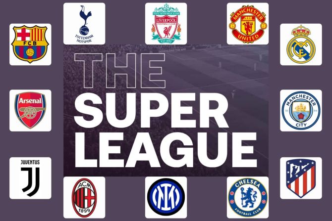 12 clubs have announced a controversial European Super League