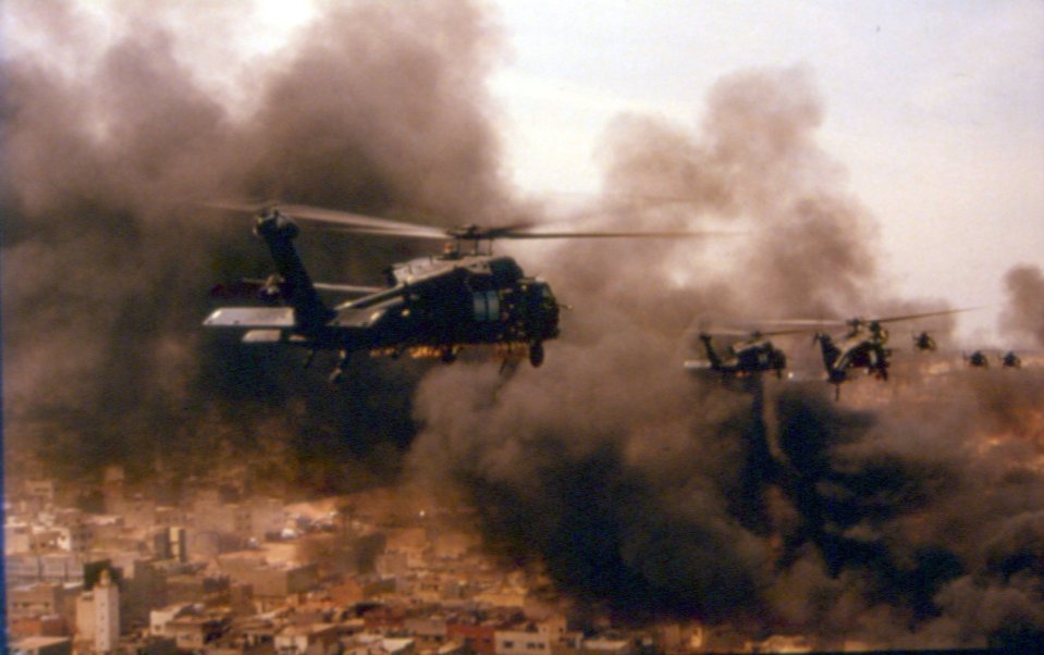 In 2001 the Black Hawk disaster was the subject of an Oscar-winning film directed by Ridley Scott