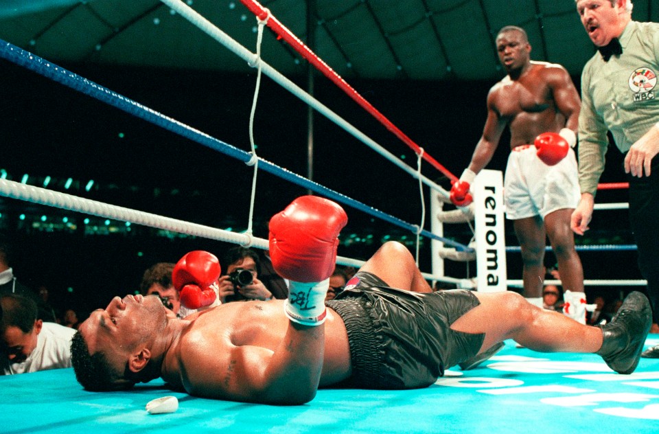 Buster Douglas pulled off a monumental upset to down Iron Mike