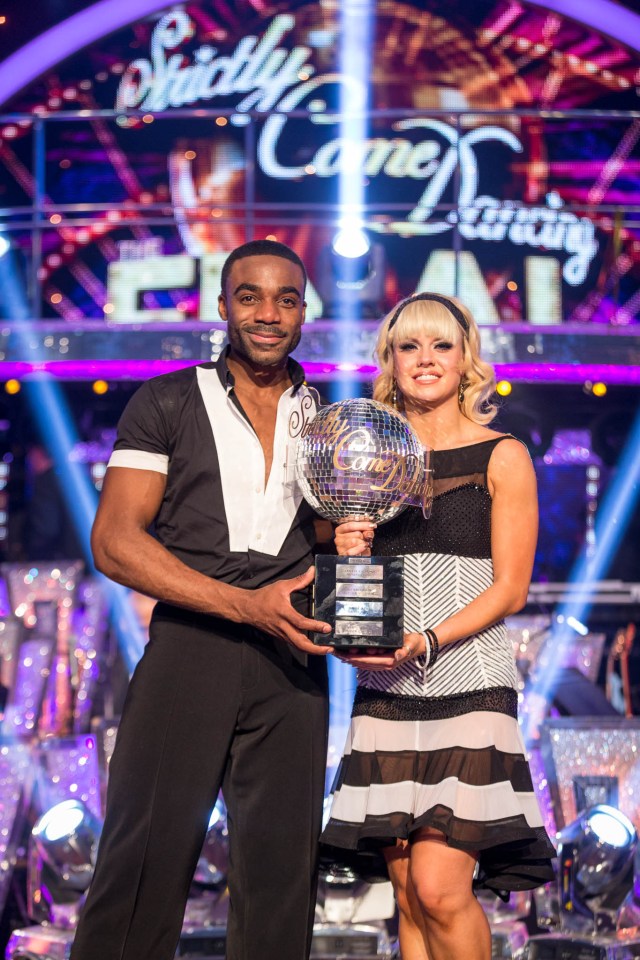 Ore was crowned Strictly champion alongside pro Joanne Clifton in 2016