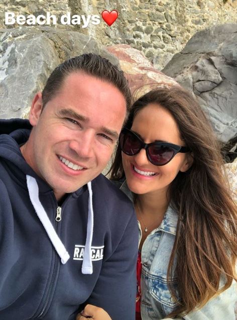 Kieran's engaged to pregnant Michelle