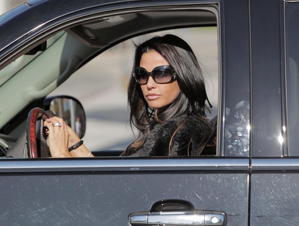 Katie Price is set to get her drive'rs license back next week