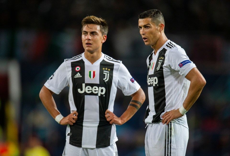 Paulo Dybala and Cristiano Ronaldo could be just two of the stars Juventus offload if they miss out on the Champions League