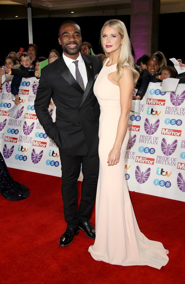 Ore and Portia Oduba attend the Pride of Britain Awards in 2018