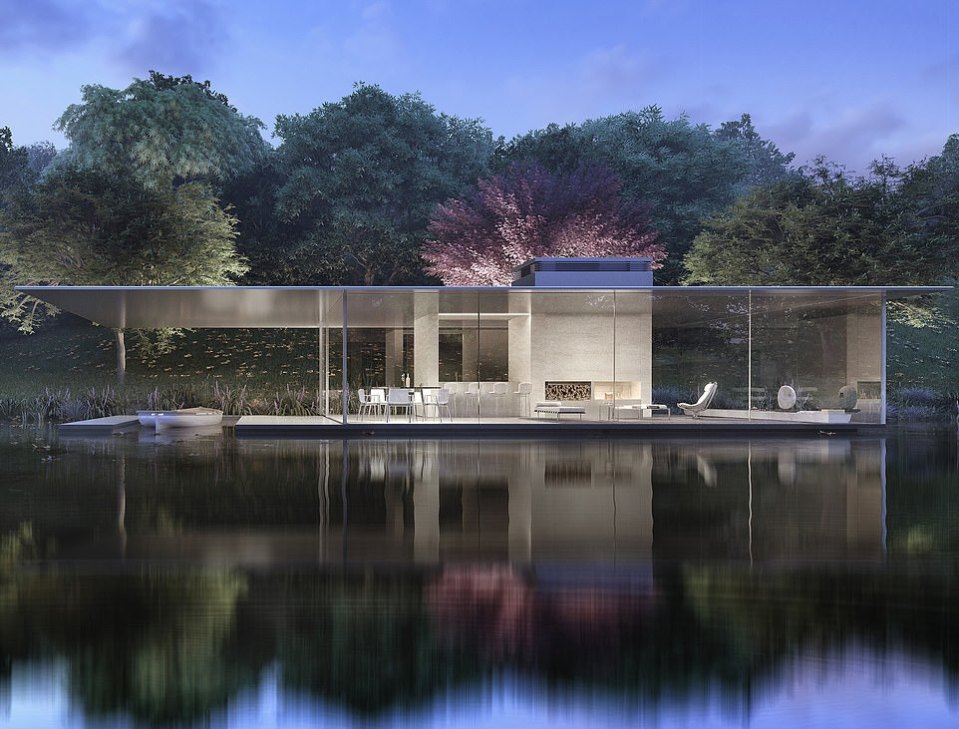 The lavish property is being designed by world renowned architectural design firm Foster and Partners