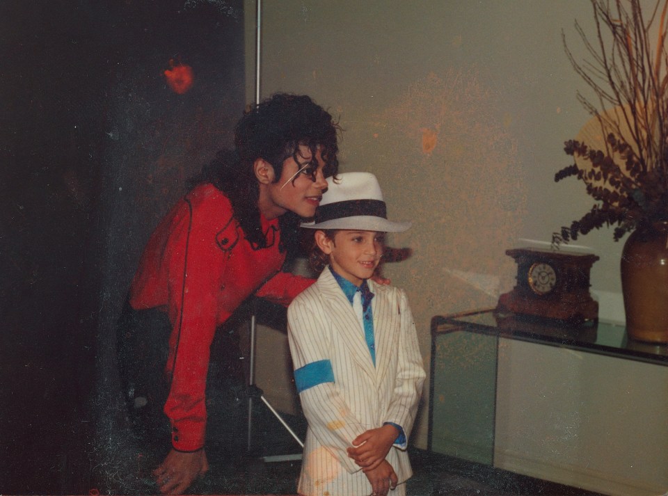 Jacko is accused of abusing Robson when he was just a young child