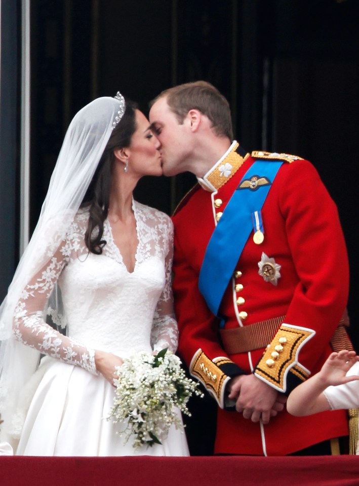 Kiss me, Kate . . . Duchess with her Prince