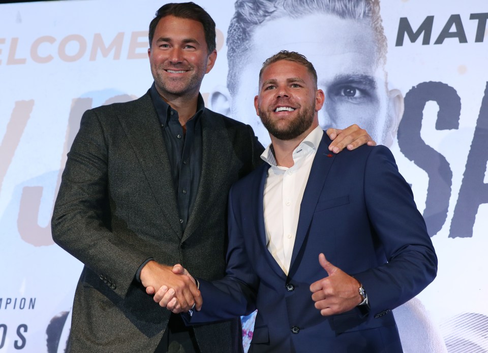 Eddie Hearn believes Billy Joe Saunders can spring a major upset against Canelo Alvarez