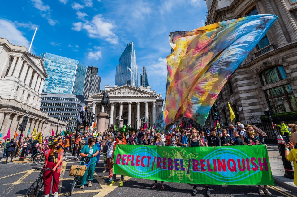 Extinction Rebellion serves to 'save the planet'