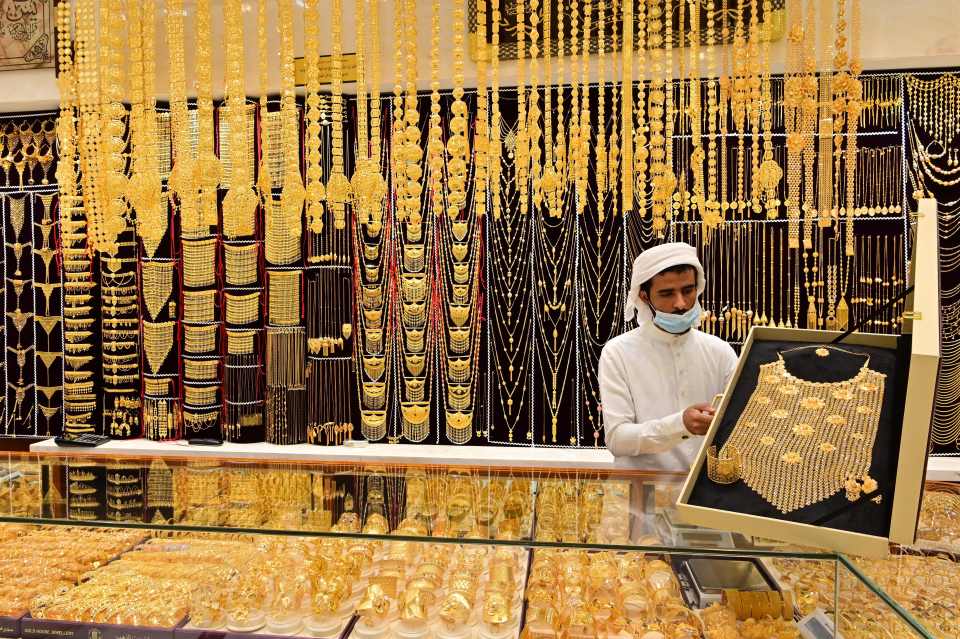 Jewellery lovers are spoilt for choice at the Gold Souk