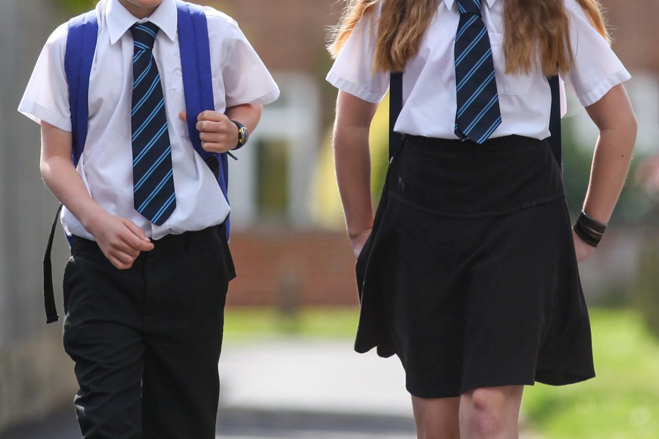 The cost of school uniforms is set to fall thanks to a new law