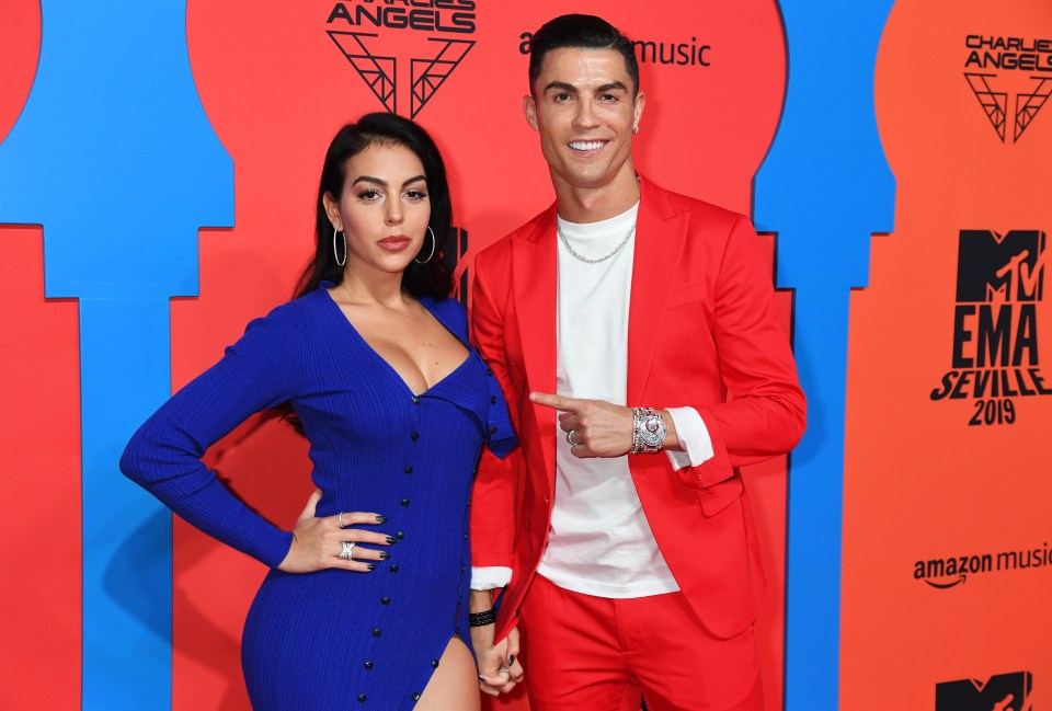 Georgina is regularly by Ronaldo's side on the red carpet