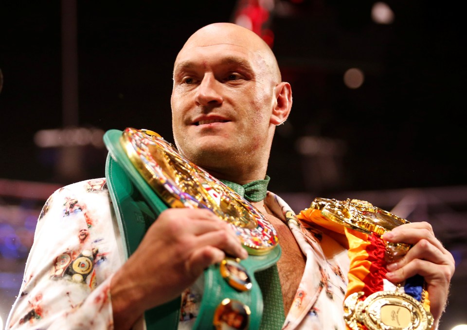 Tyson Fury will soon fight to become unified heavyweight champion of the world