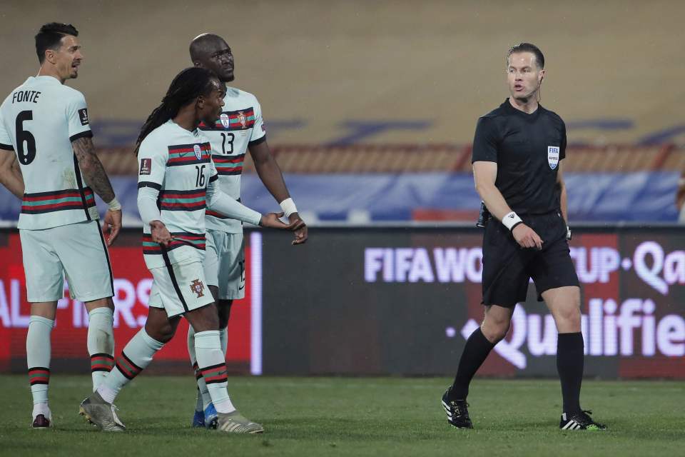 Ref Danny Makkelie (pictured) has axed assistant Mario Diks from Holland's Euro officiating team for his Cristiano Ronaldo 'goal' blunder